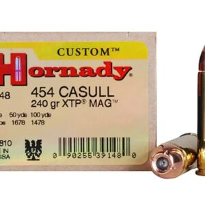 Hornady Custom Ammunition 454 Casull 240 Grain XTP Jacketed Hollow Point Box of 20
