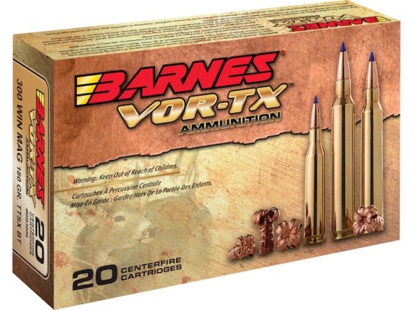 Barnes VOR-TX 300 win mag 180gr